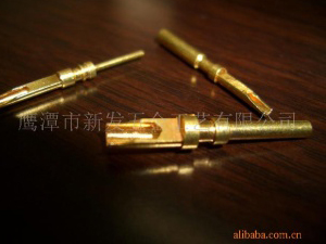 電子插孔，母端，銅針